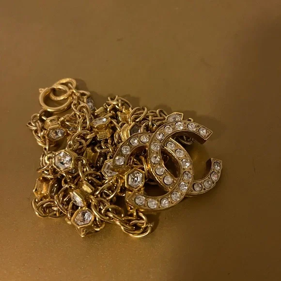 Chanel CC logo long necklace - Picture 3 of 6